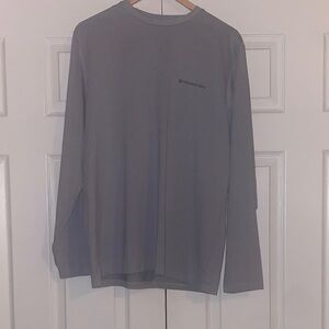 Vineyard Vines Gray Long Sleeve Men's Shirt